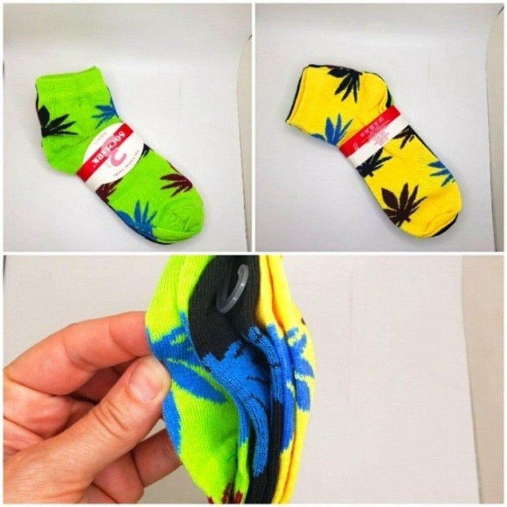 3 pack 420 pot ankle socks